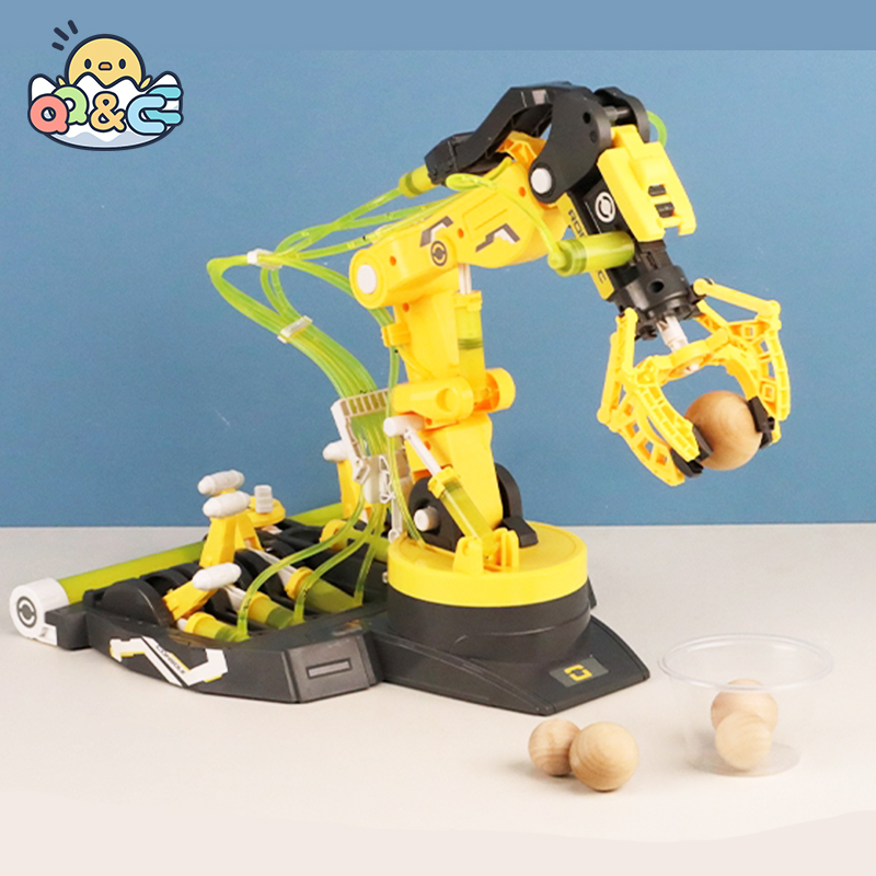 Engine Hoist Crane - DIY Assembled Hydraulic Mechanical Arm Science