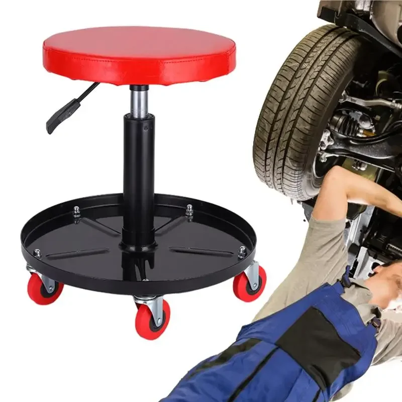 Car Repair Stool 5 Wheels Auto - Garage Creeper Roller ulasan dan harga