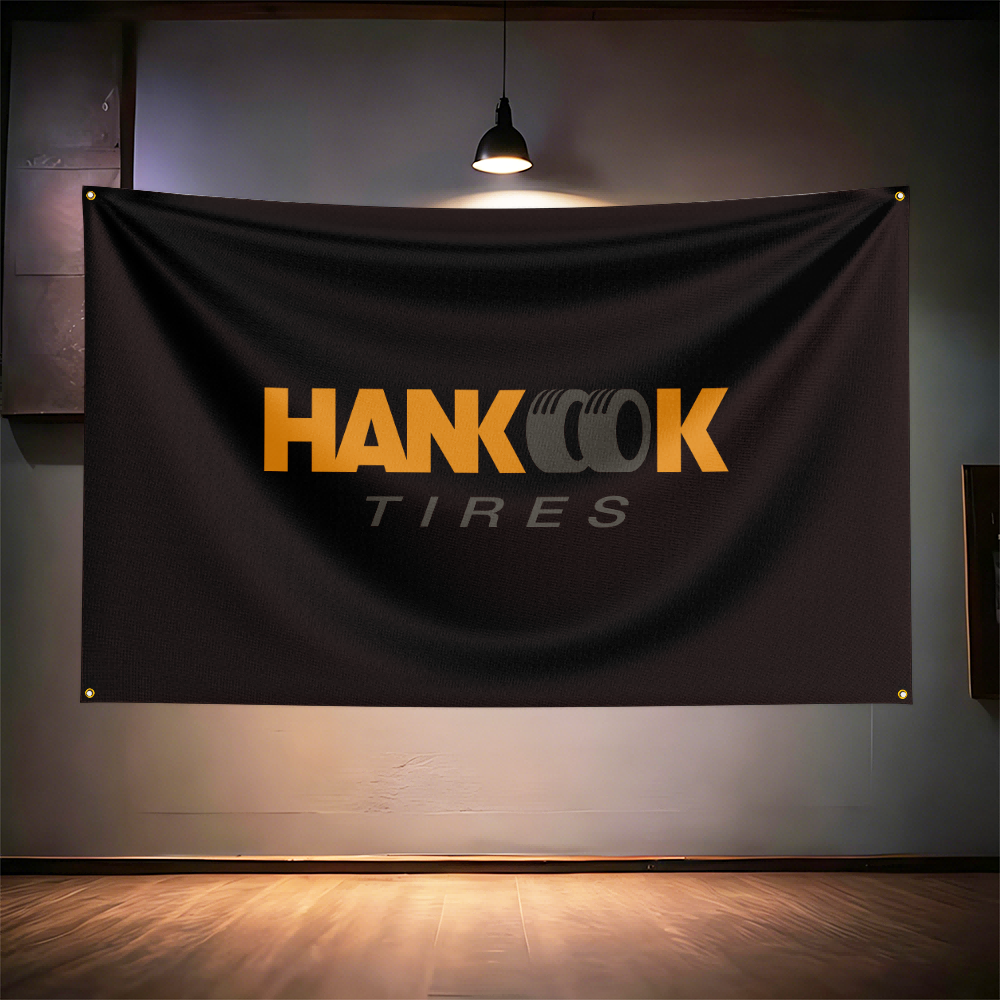 Han-kooks Tires Flag 3x5ft 90x - Auto Repair Shop Banners ulasan dan harga