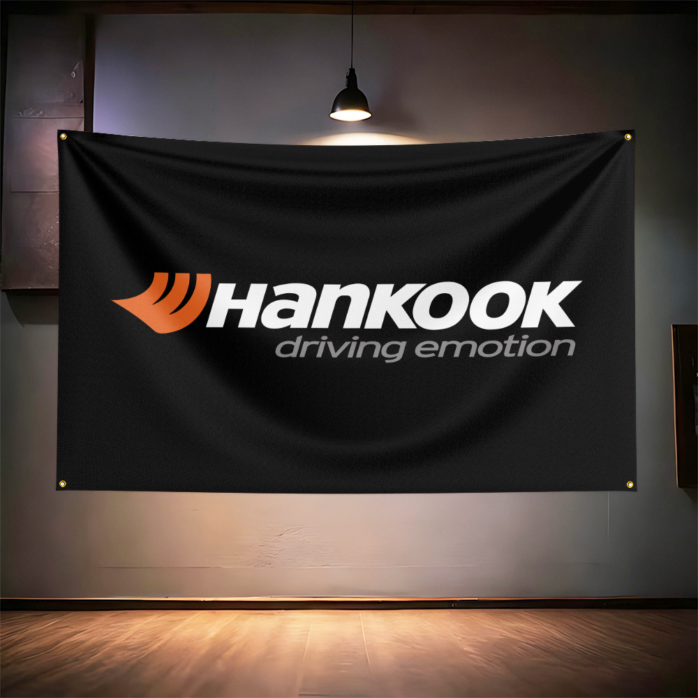 Han-kooks Tires Flag 3x5ft 90x - Auto Repair Shop Banners ulasan dan harga