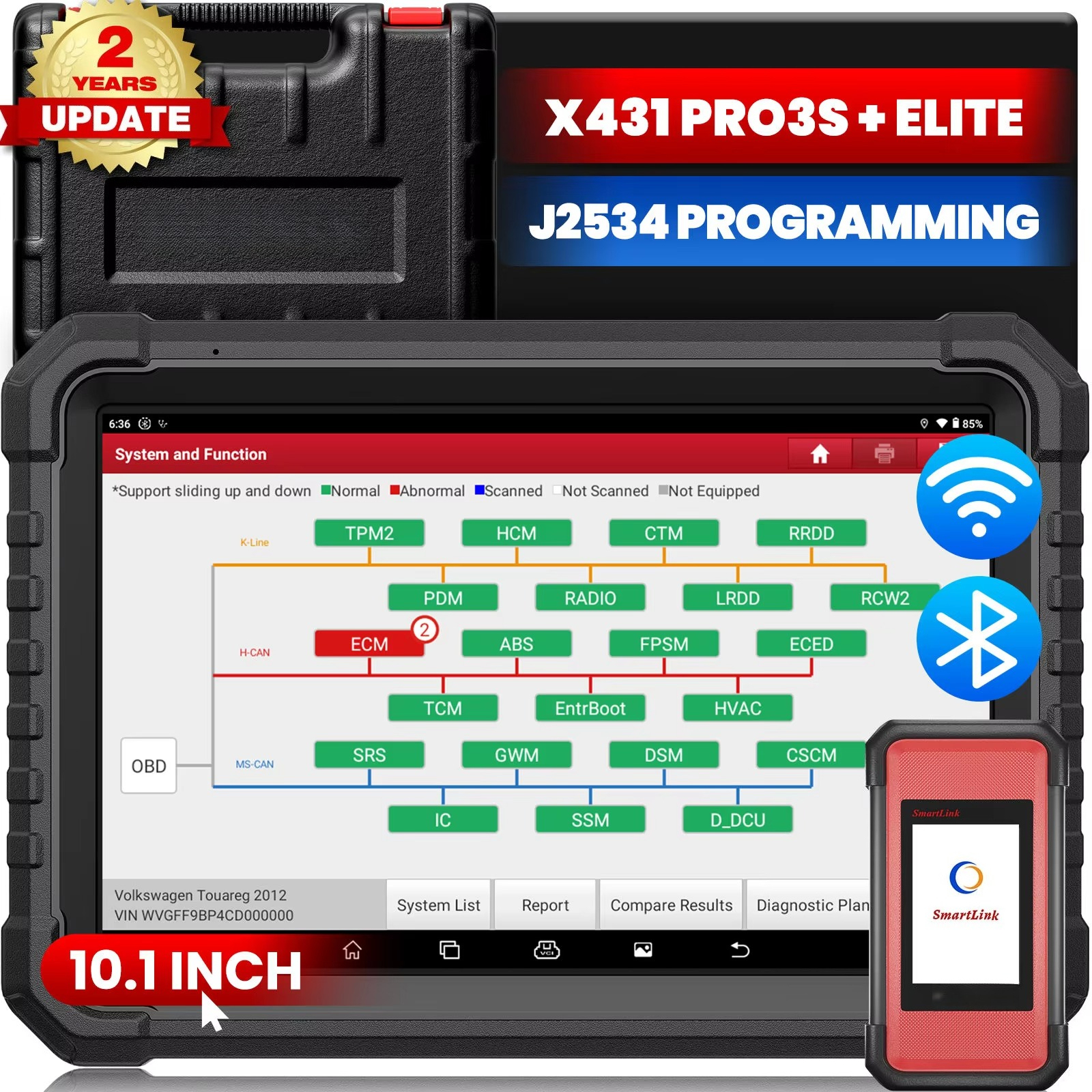 Professional  X431 PRO3 V+ ELI - Car Diagnostic Tool ulasan dan harga