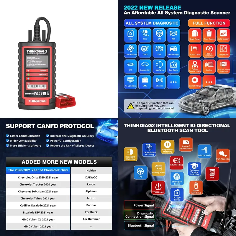 Thinkdiag 2 Diagnostic Tool OB - Car Diagnostic Tool ulasan dan harga