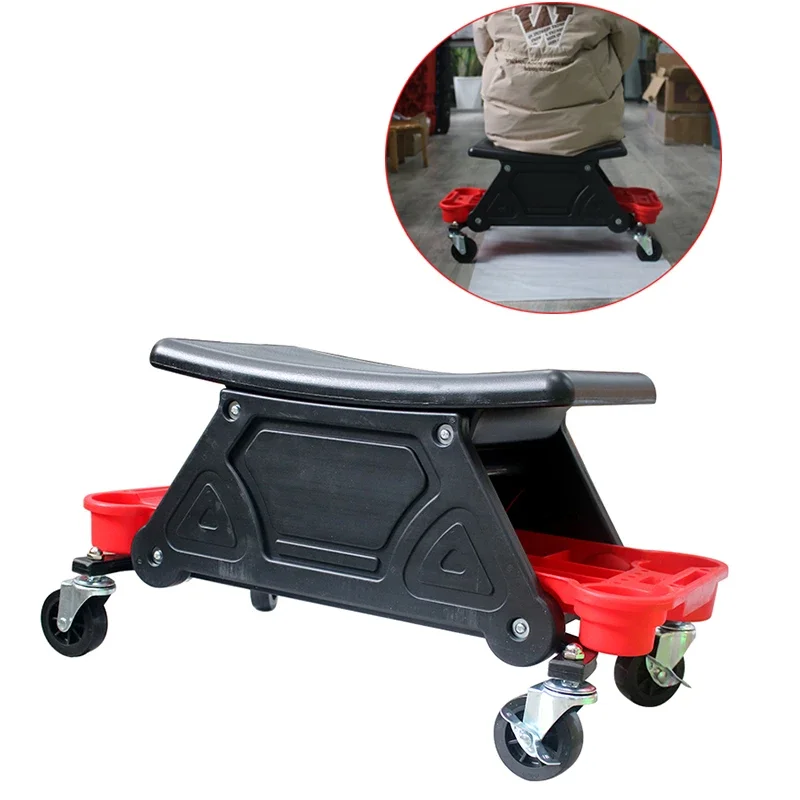 Car Multi-Function NEW Chair M - Garage Creeper Roller ulasan dan harga