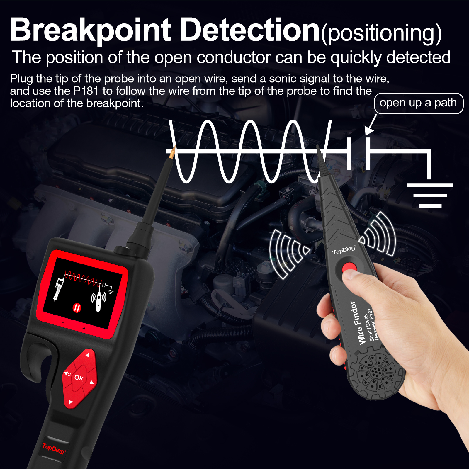 Jdiag Topdiag P200  Car Circui - Car Diagnostic Tool ulasan dan harga