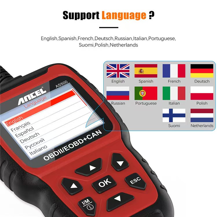 All OBDII functions Multi-lang - Car Diagnostic Tool ulasan dan harga