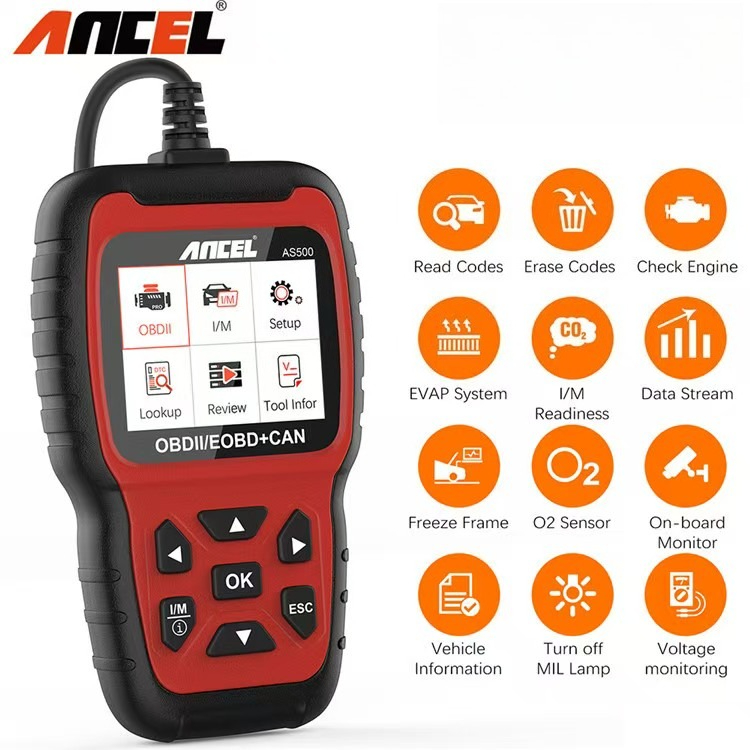 All OBDII functions Multi-lang - Car Diagnostic Tool ulasan dan harga