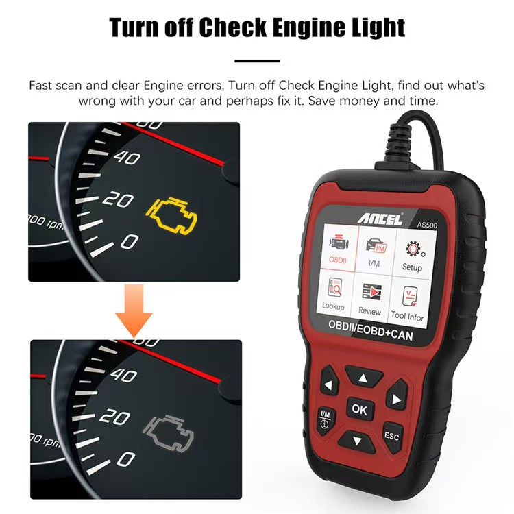 All OBDII functions Multi-lang - Car Diagnostic Tool ulasan dan harga
