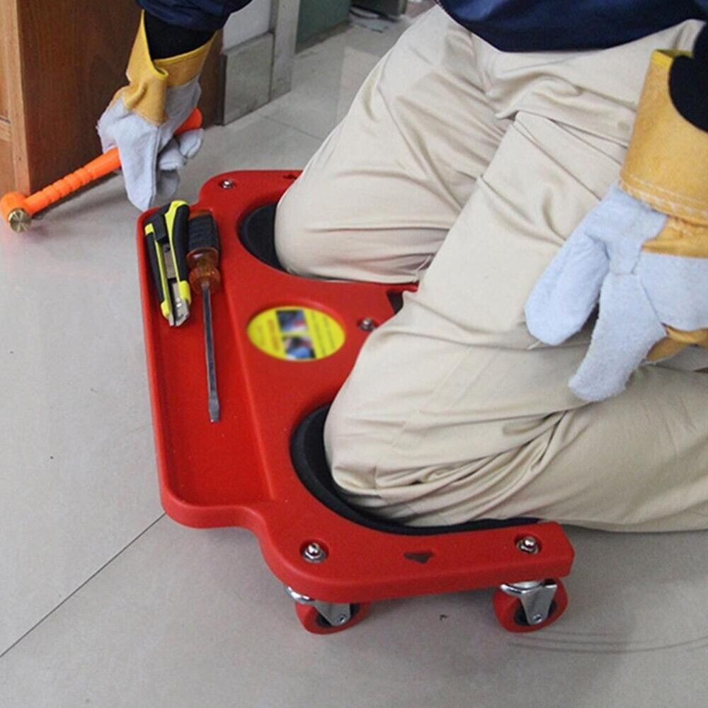 Rolling Knee Pads With Wheels  - Garage Creeper Roller ulasan dan harga