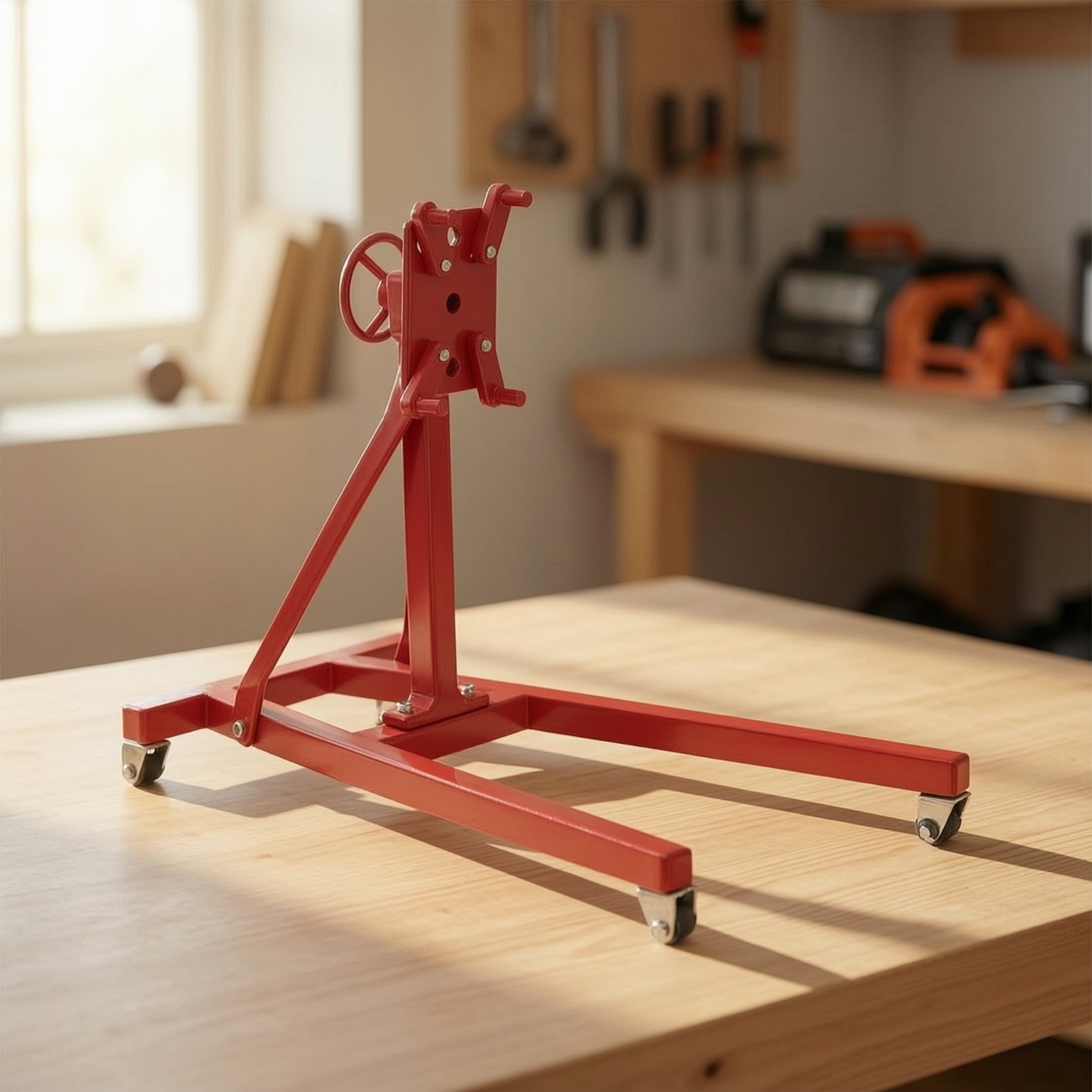 Engine Crane Metal Model Crane - Engine Hoist Crane ulasan dan harga