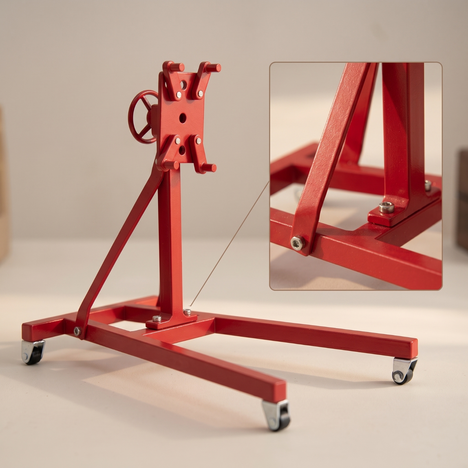 Engine Crane Metal Model Crane - Engine Hoist Crane ulasan dan harga