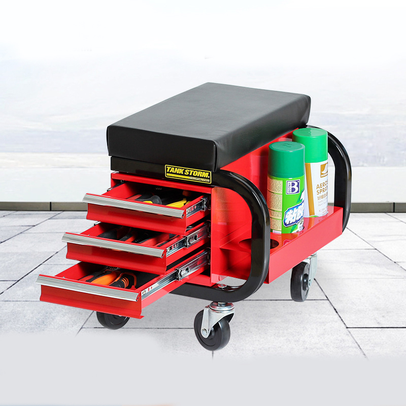Car Seat Tool Box Car Repair S - Garage Creeper Roller ulasan dan harga