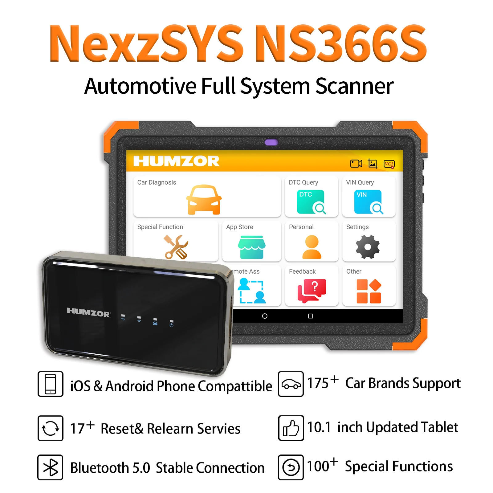 Humzor NexzSYS 366 Supper Full - Car Diagnostic Tool ulasan dan harga