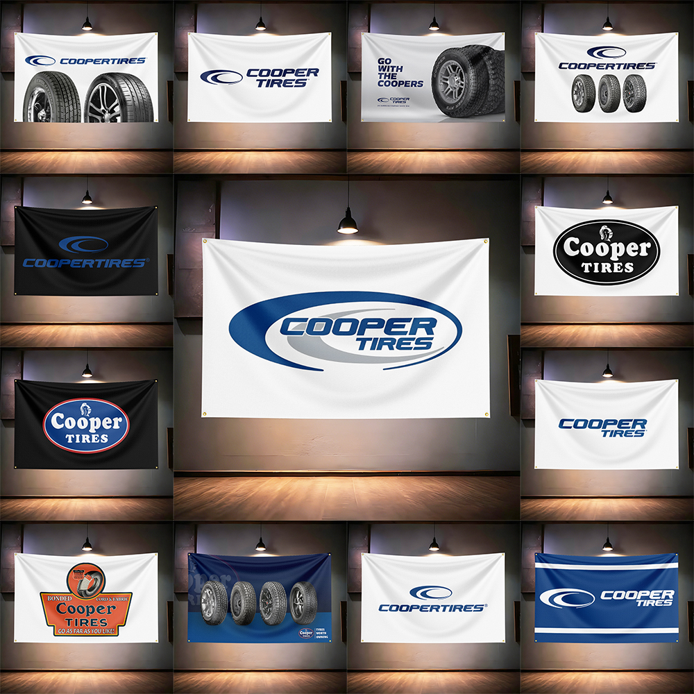 Coop-ers Tires Flag 3x5ft 90x1 - Auto Repair Shop Banners ulasan dan harga