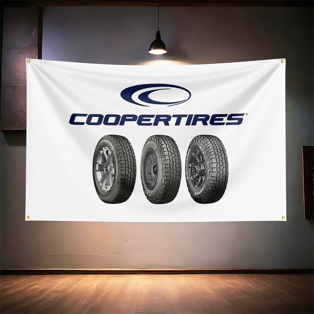 Coop-ers Tires Flag 3x5ft 90x1 - Auto Repair Shop Banners ulasan dan harga