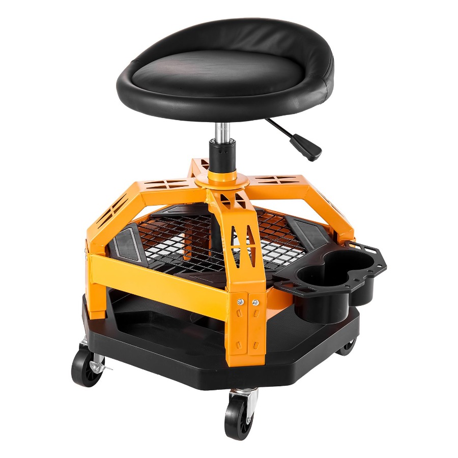 Rolling Shop Stool Heavy-Duty  - Garage Creeper Roller ulasan dan harga