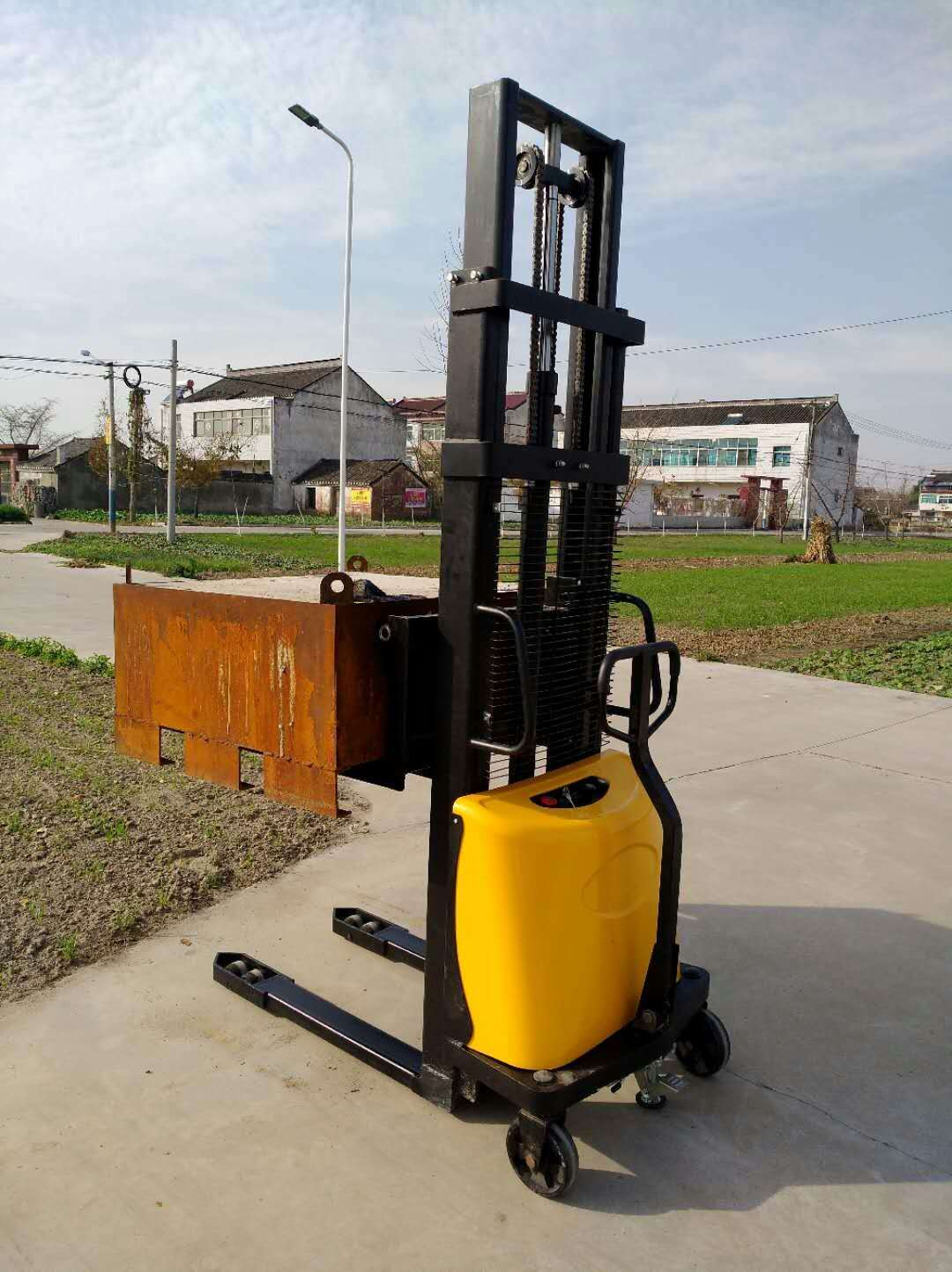 Hydraulic and Electric Stacker - Hydraulic Car Lift ulasan dan harga