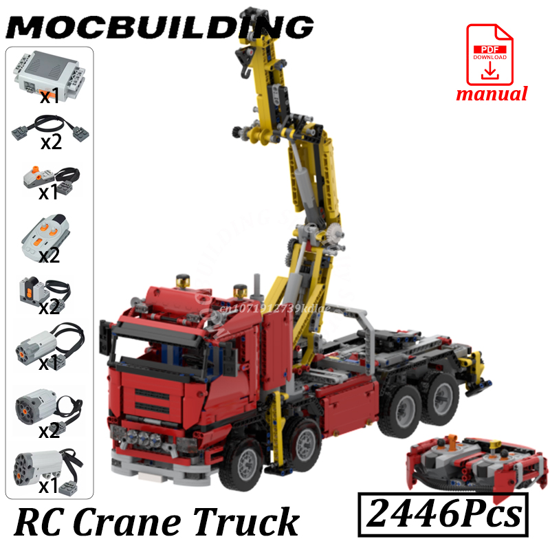 Crane Truck with PF MOC Buildi - Engine Hoist Crane ulasan dan harga